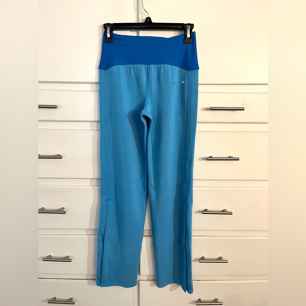 Free People Movement flares in blue size X small